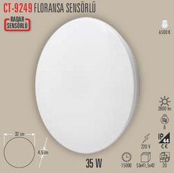 CATA - CT-9249 Floransa Sensörlü Led Armatür 35w (1)