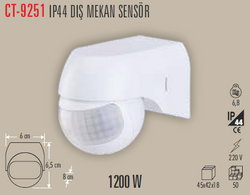 CATA - CT-9251 ip44 Dış Mekan Sensör (1)