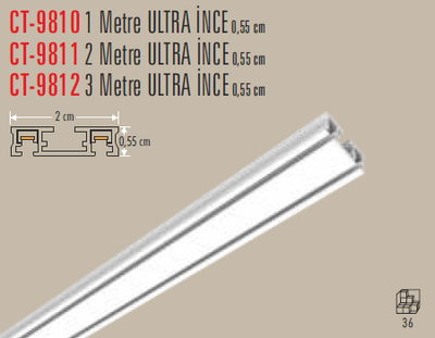 CT-9810 1 Metre Magnetic Ray