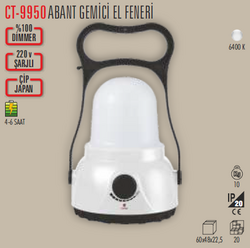 CT-9950 Abant Gemici Led El Feneri - Thumbnail