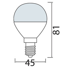 Elite-8 001-005-0008 E14 Serisi 8 Watt Led Ampül - Thumbnail