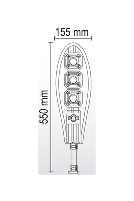 Solar Led / Sokak Armatürü / 90 w / ip67