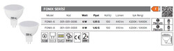 Fonix-6 001-001-0006 Led Ampül 6 Watt - Thumbnail