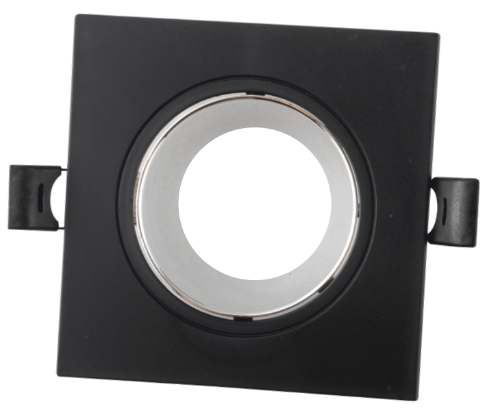 Helios Opto HS 1444 Tekli Kare Dekoratif PC Siyah Kasa 