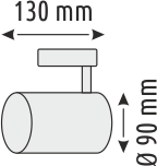 Helios - Helios Opto HS 2433 Ray Spot Zeren Beyaz Kasa 30 Watt (1)