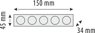 Helios Opto HS 2444 Paris LED Armatür 10 Watt