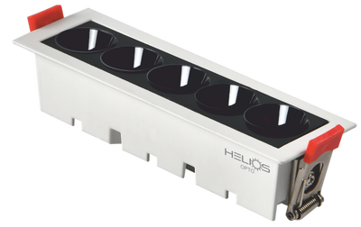 Helios Opto HS 2447 Paris LED Armatür Beyaz Kasa 10 Watt
