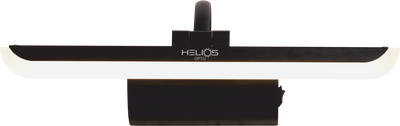 Helios Opto HS 2608 Saray Siyah Kasa Flüt Aplik Led Armatür 