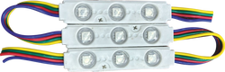Helios - Helios Opto HS 3013 0.72 Watt 12 Volt 7015-5050-3D RGB LED Modül 