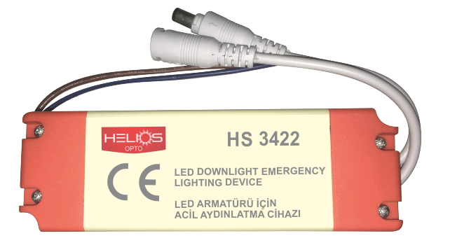 Helios - Helios Opto HS 3422 Acil Aydınlatma Driver'ı