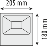 Helios - Helios Opto HS 3827 LED Projektör 50 Watt 12-24 Watt (1)