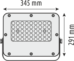 Helios Opto HS 3855 LED Projektör 200 Watt IP 65