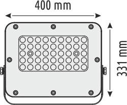 Helios - Helios Opto HS 3856 LED Projektör 300 Watt IP 65 (1)