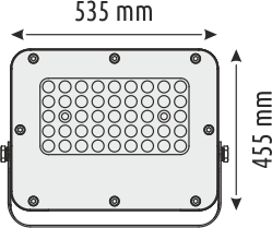 Helios Opto HS 3857 LED Projektör 500 Watt IP 65
