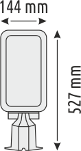 Helios - Helios Opto HS 3867 Solar Projektör 100 Watt (1)
