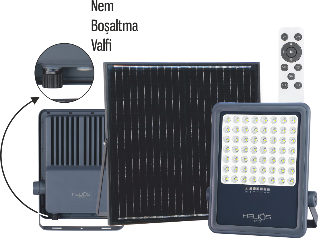 Helios Opto HS 3877 Solar Projektör 400 Watt