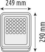Helios Opto HS 3876 Solar Projektör 300 Watt