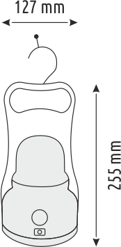 Helios Opto HS 5203 48 Ledli Şarj Edilebilir Işıldak 10 Watt