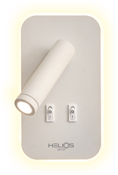 Helios - Helios Opto HS 5824 LED Duvar Aydınlatma Derin 15 Watt Beyaz Kasa