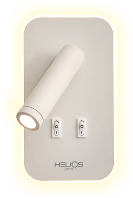 Helios Opto HS 5824 LED Duvar Aydınlatma Derin 15 Watt Beyaz Kasa