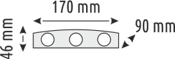 Helios - Helios Opto HS 5850 LED Duvar Aydınlatma 6 Watt (1)
