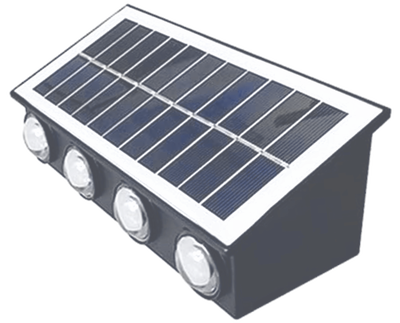Helios Opto HS 5876 Solar LED Duvar Aydınlatma 20 Watt