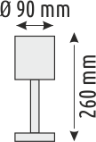 Helios - Helios Opto HS 8105 Dekoratif Masa Lambası (1)