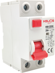 Helios - Helios Opto HSK 240300 2x40A 300mA Monofaze Kaçak Akım Rölesi