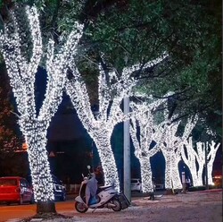 LEDAVM - İp Led │ 10 Metre │ 100 Led │ Dış Mekan │ Eklenebilir │ Çakar Animasyonlu │ Şeffaf Kablo