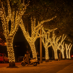 LEDAVM - İp Led │ 10 Metre │ 100 Led │ İç Mekan │ Eklenebilir │ Sabit Yanar │ 2 mm