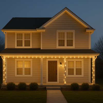 İp Led │ 10 Metre │ 100 Led │ Dış Mekan │ Eklenebilir │ Tamamı Çakar Animasyonlu │ 8 mm Led