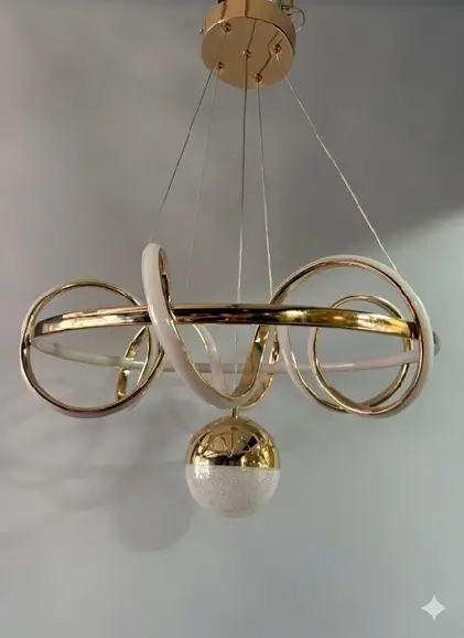 LEDAVM - İstanbul Gold 3 Renk Led Avize LEDAVM - İstanbul Gold 3 Renk Led Avize