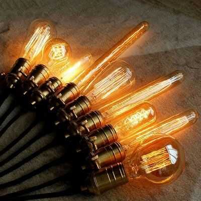 6 Watt Rustik Çubuk Ampul
