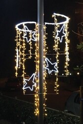 LEDAVM - Led Işıklı Yılbaşı 3D Yıldız Direk Tipi 175 cm LEDAVM - Led Işıklı Yılbaşı 3D Yıldız Direk Tipi 175 cm