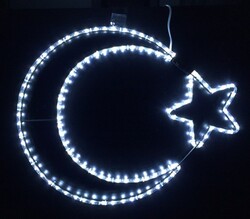 LEDAVM - Led Işıklı Yılbaşı Ayyıldız 70 cm LEDAVM - Led Işıklı Yılbaşı Ayyıldız 70 cm
