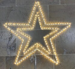 LEDAVM - Led Işıklı Yılbaşı Çift Yıldız 80 cm (1) LEDAVM - Led Işıklı Yılbaşı Çift Yıldız 80 cm (1)