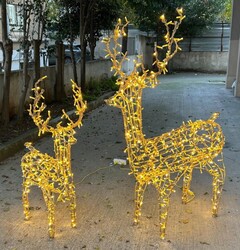LEDAVM - Led Işıklı Yılbaşı Geyiği 105 cm