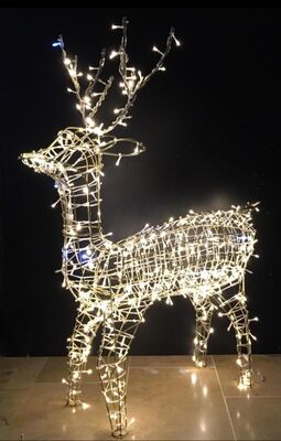 Led Işıklı Yılbaşı Geyiği 160 cm