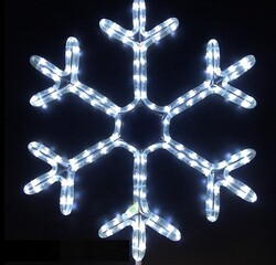 LEDAVM - Led Işıklı Yılbaşı Kar Tanesi 58 cm LEDAVM - Led Işıklı Yılbaşı Kar Tanesi 58 cm