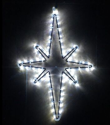 Led Işıklı Yılbaşı Kutup Yıldız 50 cm