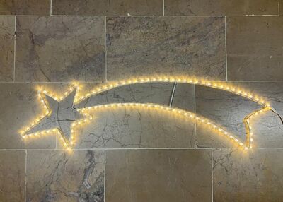 Led Işıklı Yılbaşı Kuyruklu Yıldız 115 cm