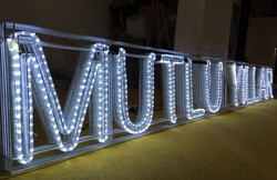 Led Işıklı Yılbaşı Mutlu Yıllar 400 cm - Thumbnail