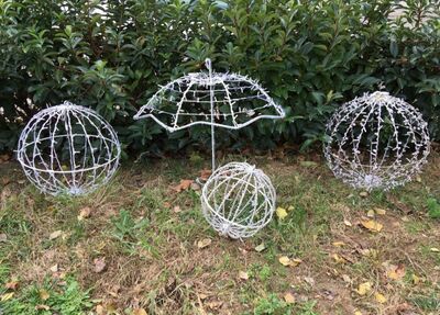 Led Işıklı Yılbaşı Topu 40 cm