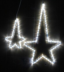 LEDAVM - Led Işıklı Yılbaşı Uzun Yıldız 35 cm LEDAVM - Led Işıklı Yılbaşı Uzun Yıldız 35 cm