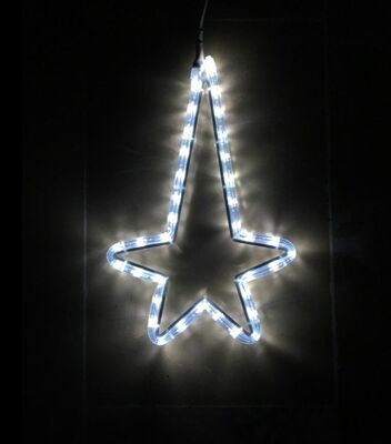 Led Işıklı Yılbaşı Uzun Yıldız 35 cm