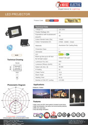 HOROZ - LED PROJEKTÖR / SLİM KASA / 10 W / 220V / PARS / 068-008-0010 (1)