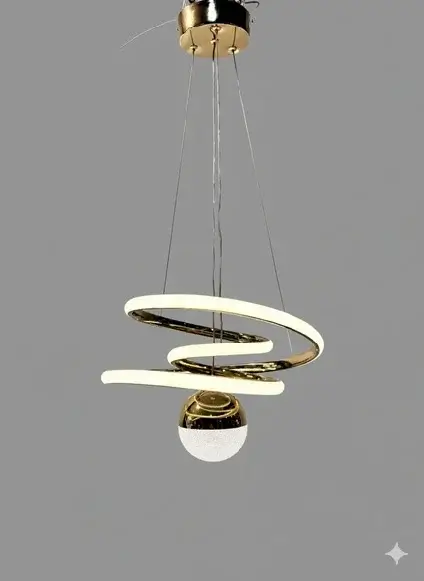 Mini Tokyo Gold 3 Renk Led Avize