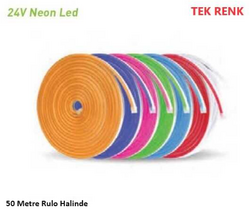 LEDAVM - Neon Led / Yassı Tip / Metrede 120 Led / 24 Volt / Dış Mekan İP65 / 50 Metre (1)