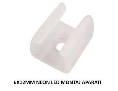 Neon Led Montaj Aparatı 6x12 mm
