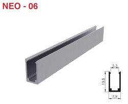 Neon Led Montaj Profili 6x12 mm - Thumbnail